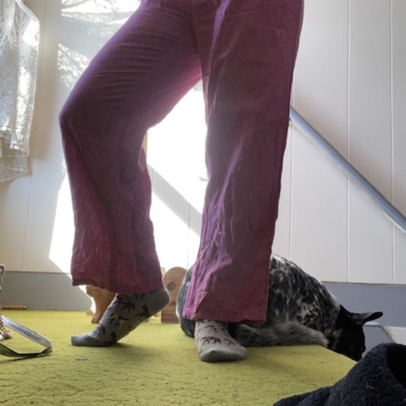 Pink Linen Suit - Picture 4 of 4